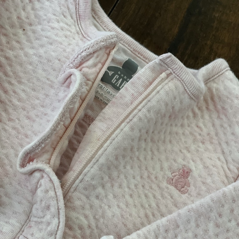 Baby Gap Pink Quilted Outfit Set 3M-6M